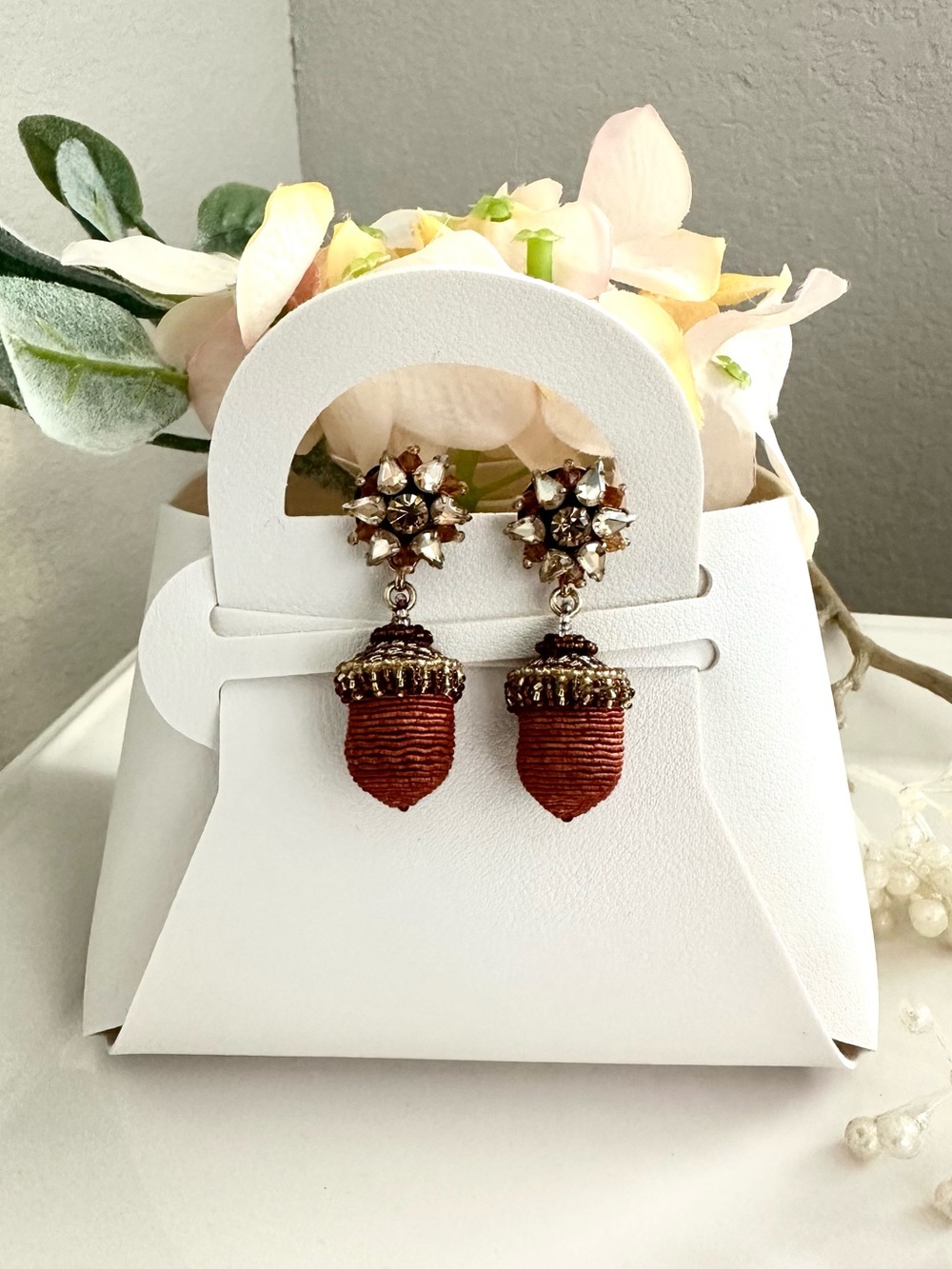 MIGNONNE GAVIGAN Acorn drop earrings